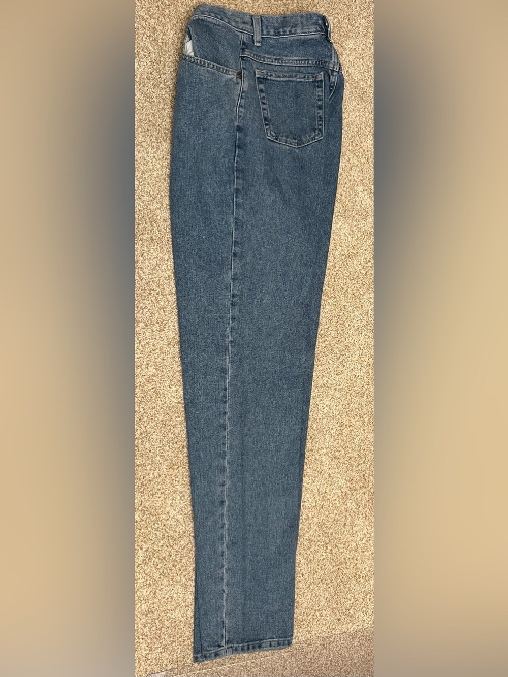 St. John's Bay Relaxed Fit Women's Jeans in Blue Denim 6 Ultra Tall Vintage 36”